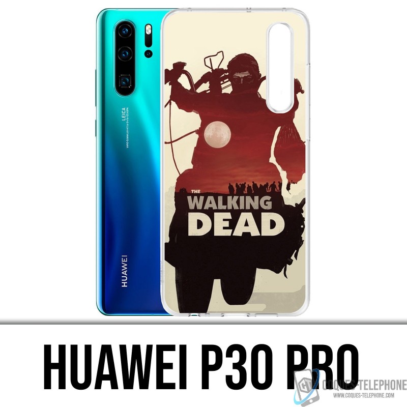 Huawei P30 PRO Custodia - Walking Dead Moto Fanart