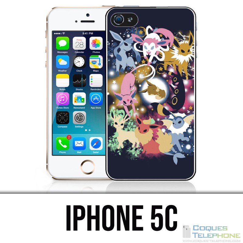 Coque iPhone 5C - Pokémon Evolutions