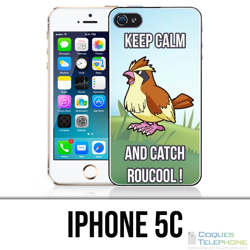 Coque iPhone 5C - Pokémon Go Catch Roucool