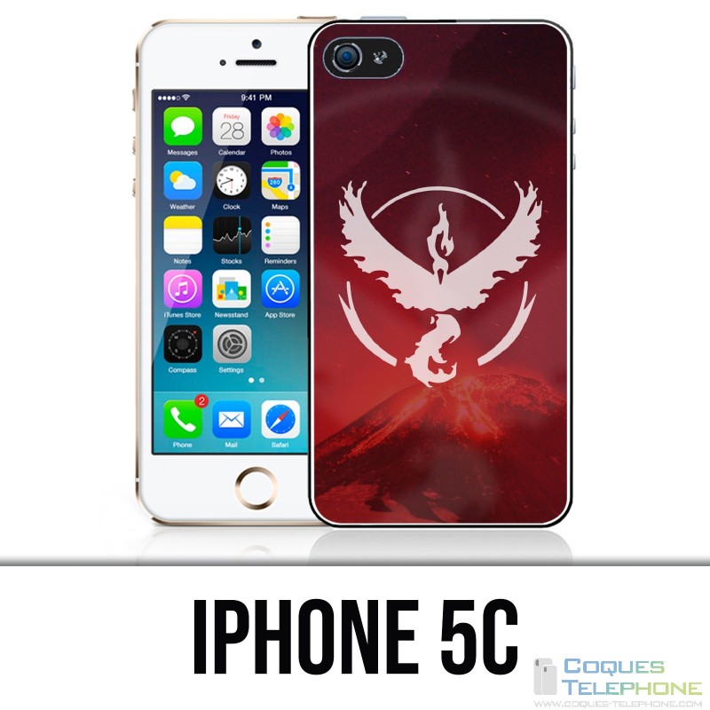 Coque iPhone 5C - Pokémon Go Team Bravoure