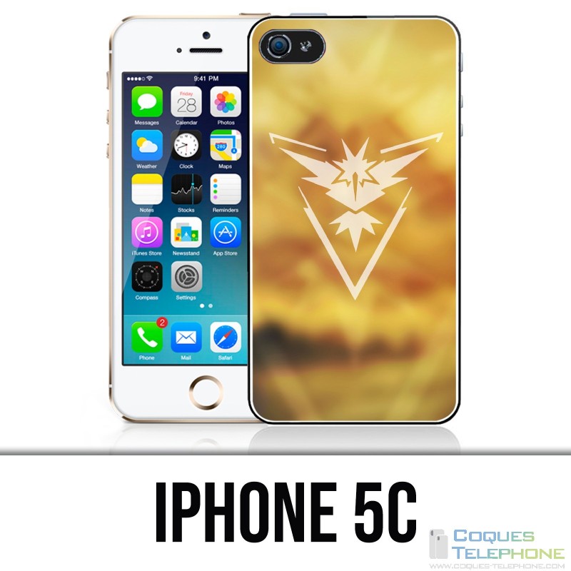 Custodia per iPhone 5C: Pokémon Go Team Giallo