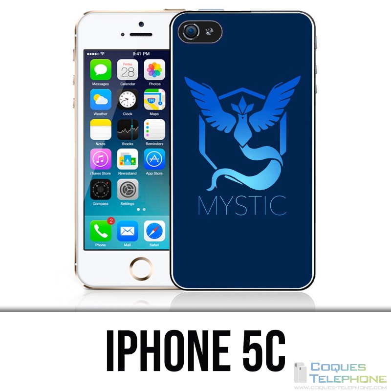 Funda iPhone 5C - Pokémon Go Team Msytic Blue