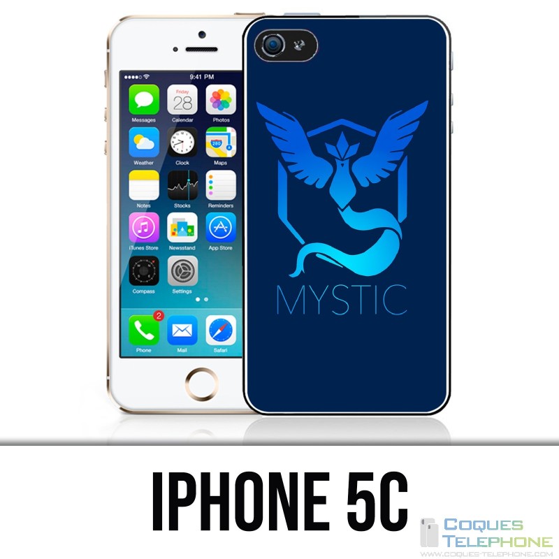 Coque iPhone 5C - Pokémon Go Tema Bleue