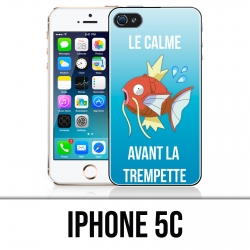 Coque iPhone 5C - Pokémon Le Calme Avant La Trempette Magicarpe