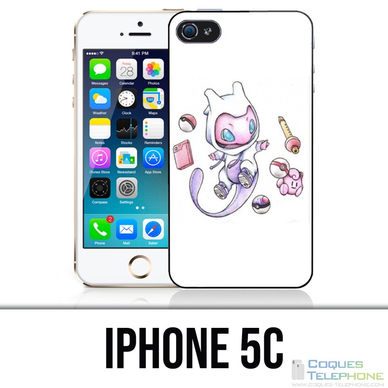 Coque iPhone 5C - Pokémon Bébé Mew