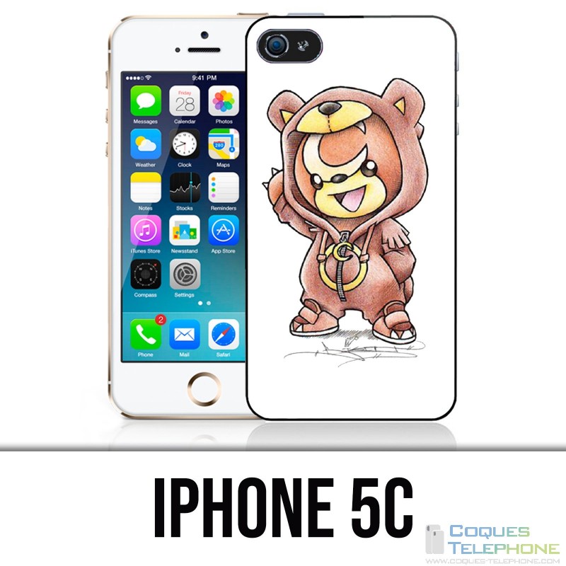 Coque iPhone 5C - Pokémon Bébé Teddiursa