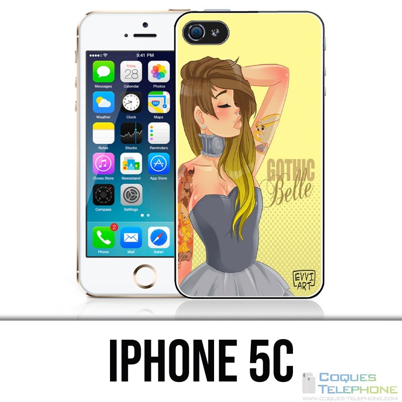 Coque iPhone 5C - Princesse Belle Gothique