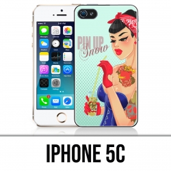 Custodia per iPhone 5C - Principessa Disney Biancaneve Pinup