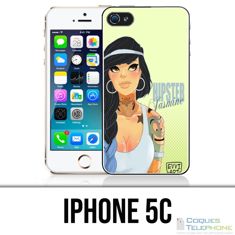 Funda Iphone 5c Disney Princess Jasmine Hipster