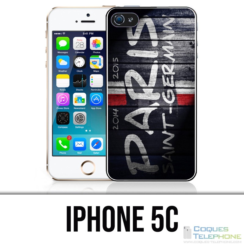 Funda iPhone 5C - Etiqueta de pared PSG