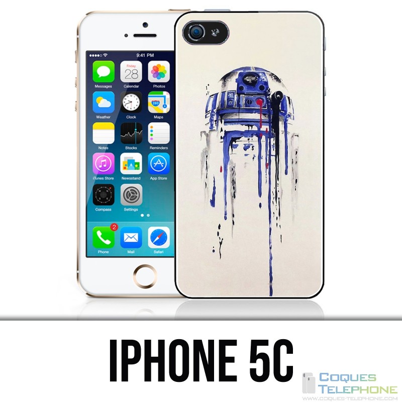 IPhone 5C Case - R2D2 Paint