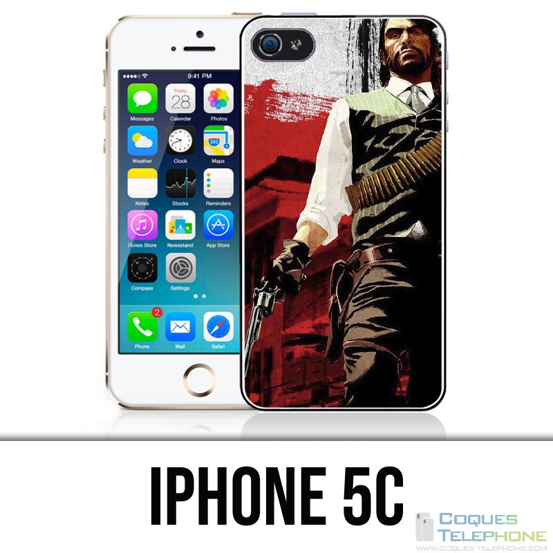IPhone 5C Case - Red Dead Redemption Sun