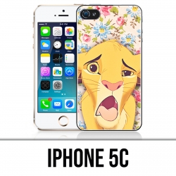 Coque iPhone 5C - Roi Lion Simba Grimace