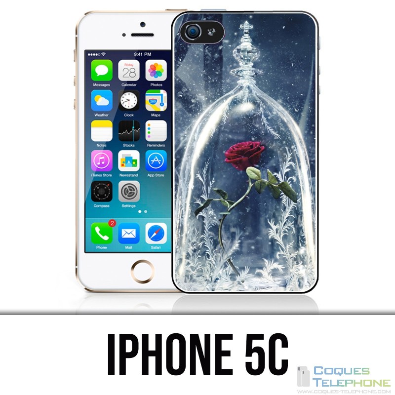 Custodia per iPhone 5C - Rose Belle And The Beast