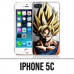 Custodia per iPhone 5C - Sangoku Wall Dragon Ball Super