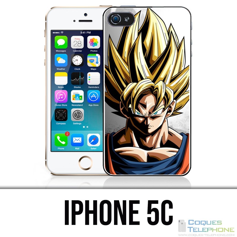 Custodia per iPhone 5C - Sangoku Wall Dragon Ball Super