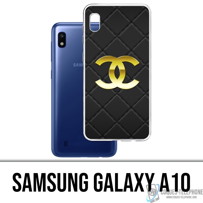 Samsung Galaxy A10 Case - Chanel-Leder-Logo