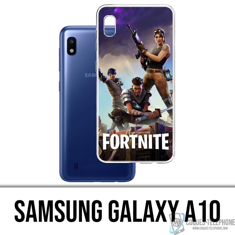 kraam mug winnen Case for Samsung Galaxy A10 : Fortnite poster