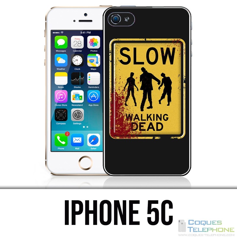 Coque iPhone 5C - Slow Walking Dead