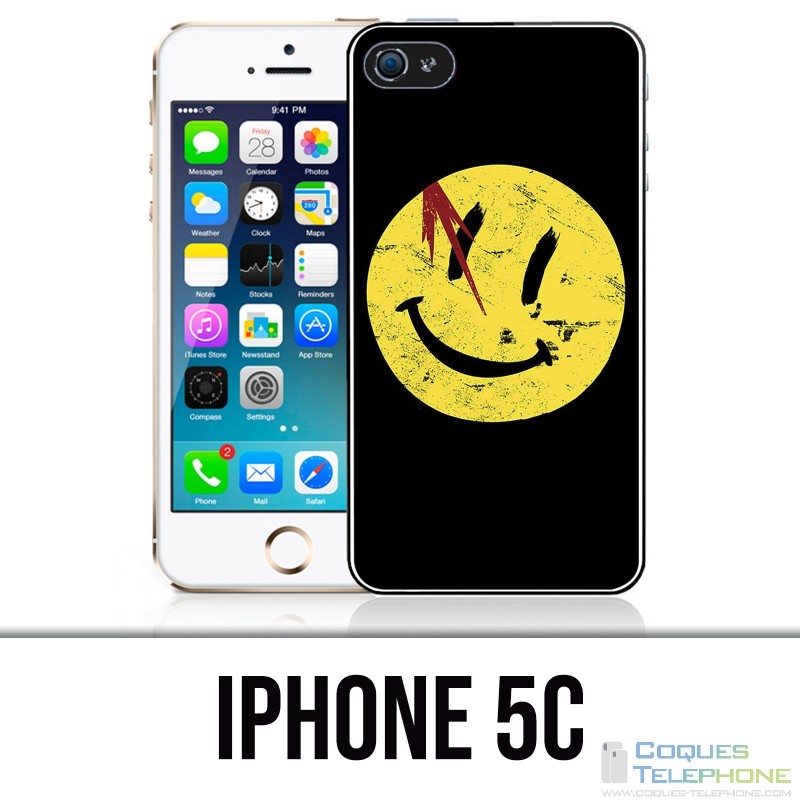 Custodia per iPhone 5C - Smiley Watchmen