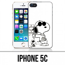 IPhone 5C case - Snoopy Black White