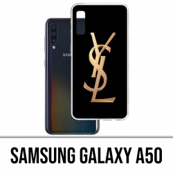 Custodia Samsung Galaxy A50 - YSL Yves Yves Saint Laurent Logo Oro