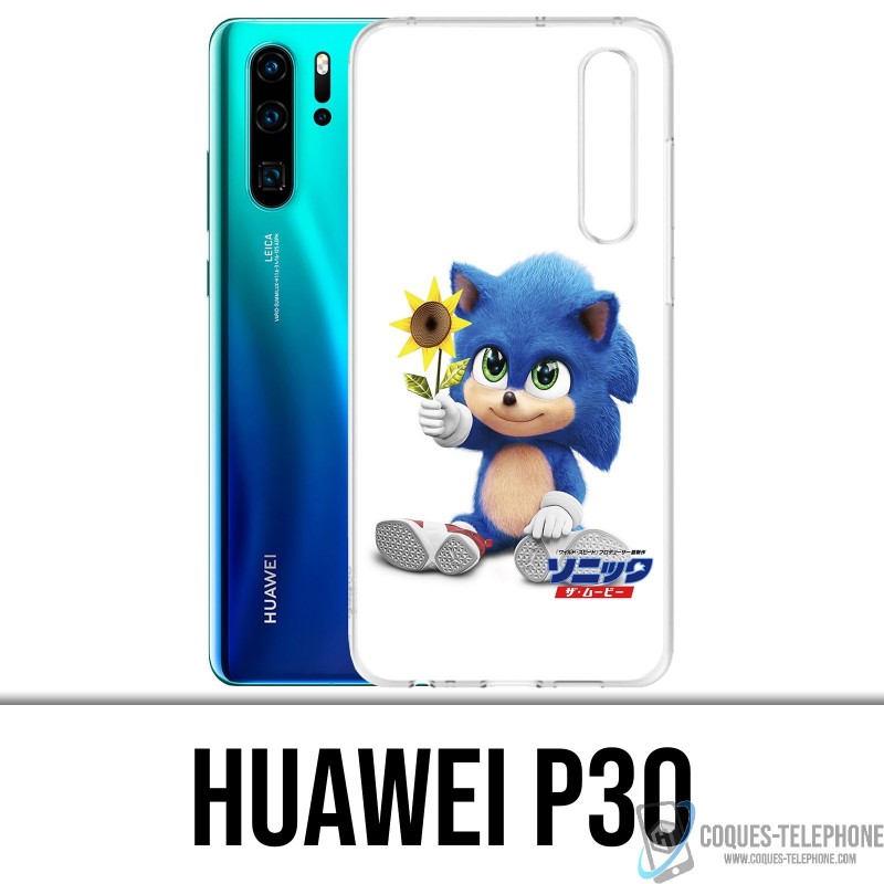 Huawei P30 Custodia - Baby Sonic film