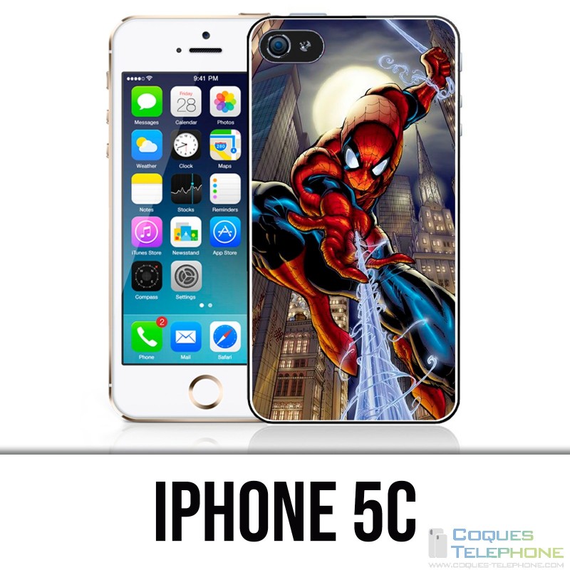 Coque iPhone 5C - Spiderman Comics