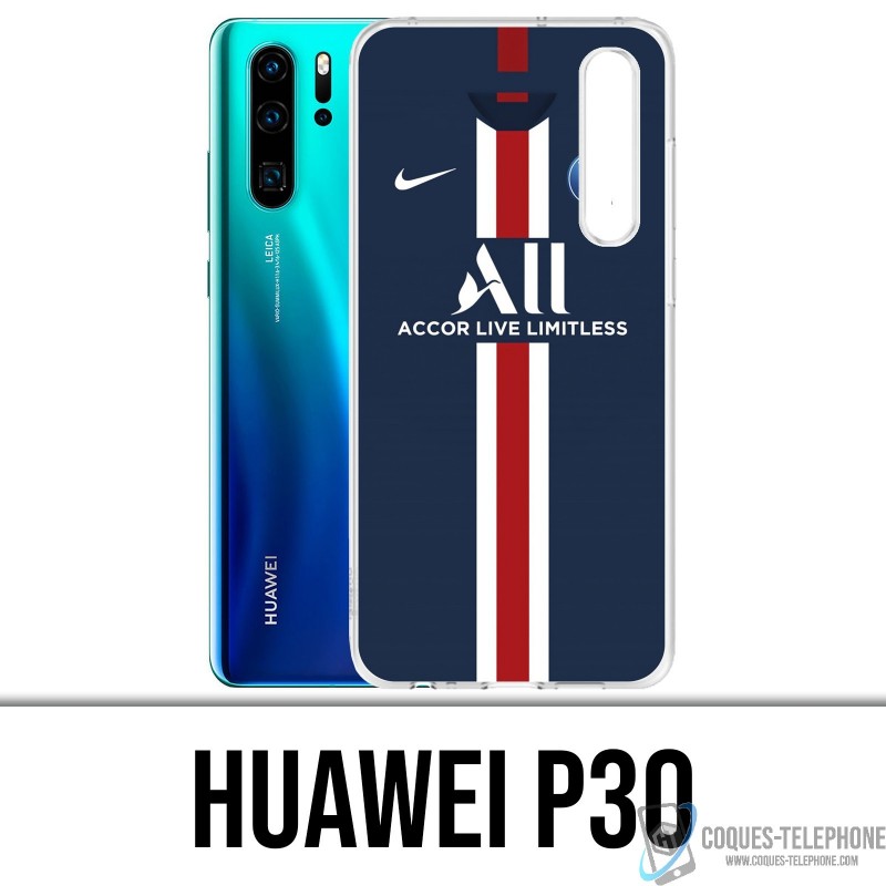 Coque Huawei P30 - Maillot PSG Football 2020