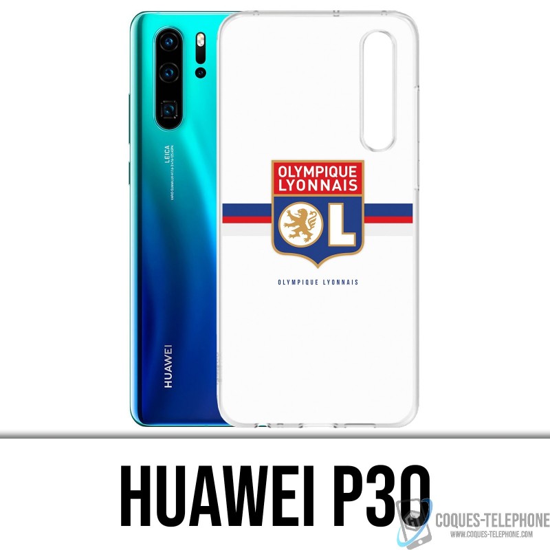 Huawei P30 Custodia - fascia con logo OL Olympique Lyonnais