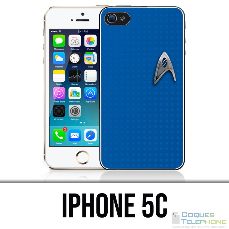 Coque iPhone 5C - Star Trek Bleu