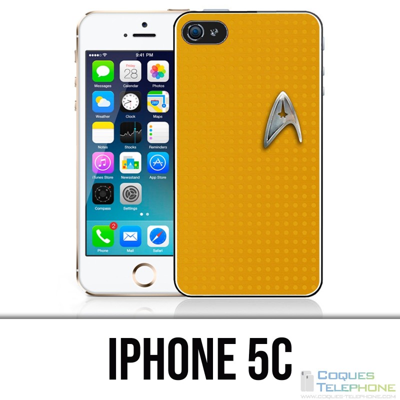 Coque iPhone 5C - Star Trek Jaune