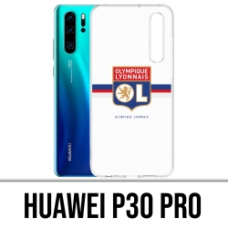 Coque Huawei P30 PRO - OL Olympique Lyonnais logo bandeau