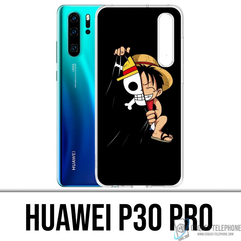 Huawei P30 PRO Case - One Piece baby Luffy Flag