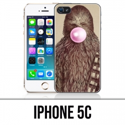 Coque iPhone 5C - Star Wars Chewbacca Chewing Gum