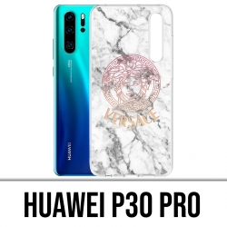 Coque Huawei P30 PRO - Versace marbre blanc