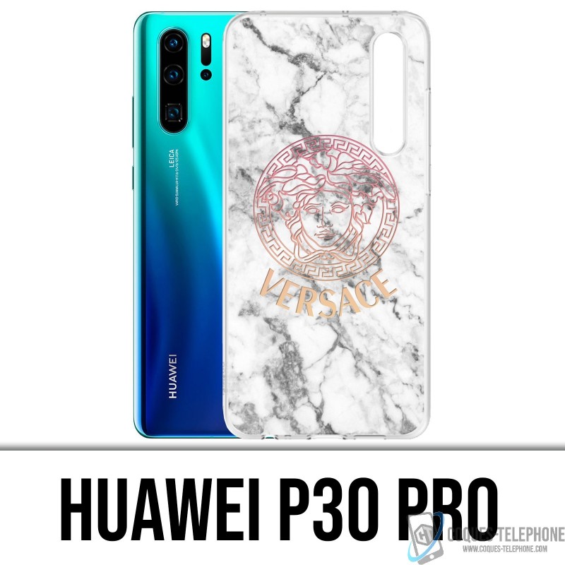 Huawei P30 PRO Case - Versace weißer Marmor