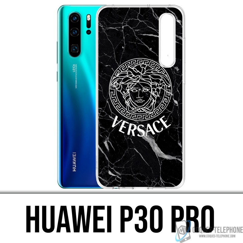 Huawei P30 PRO Case - Versace schwarzer Marmor