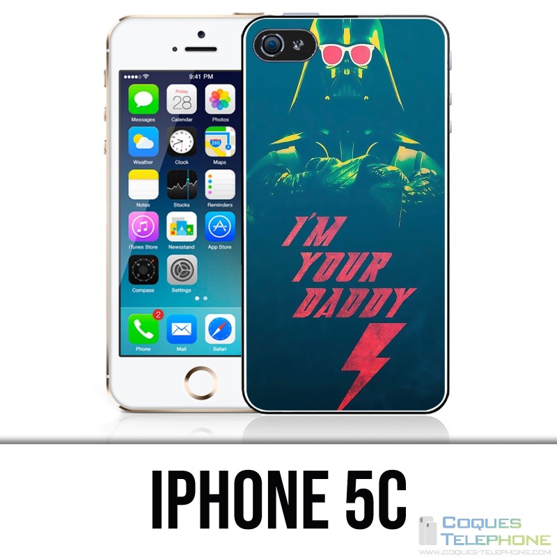 Custodia per iPhone 5C: Star Wars Vader sono tuo padre