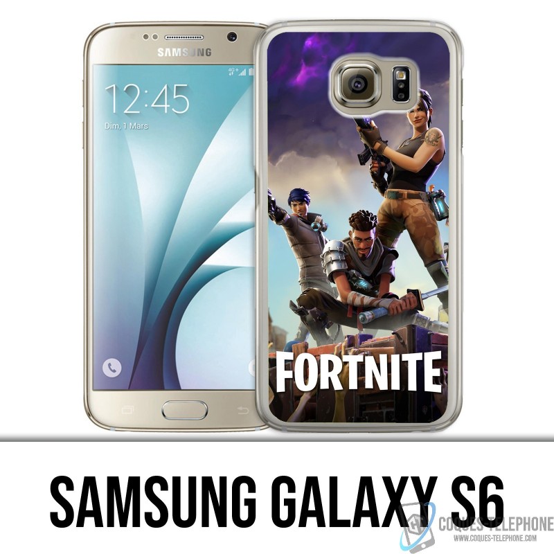 Funda Samsung Galaxy S6 - Cartel de Fortnite