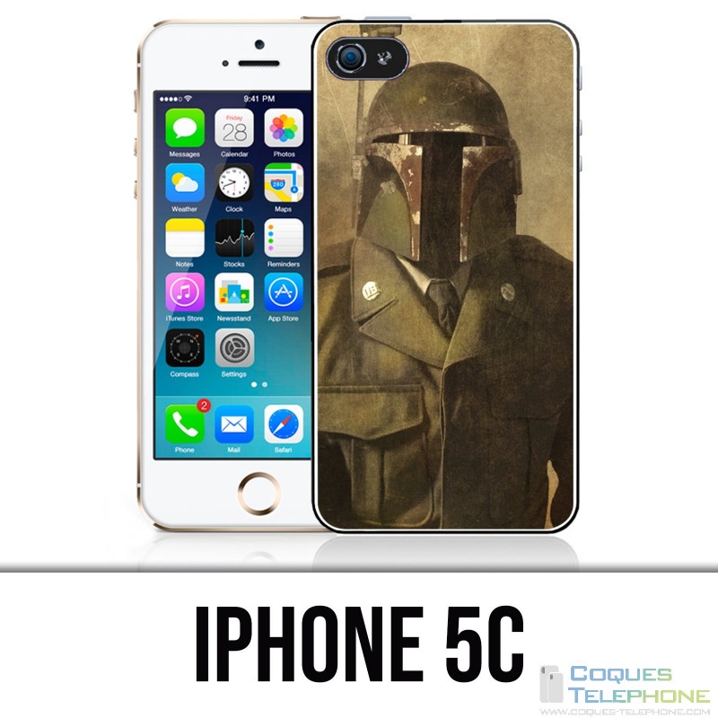 Funda iPhone 5C - Star Wars Vintage Boba Fett