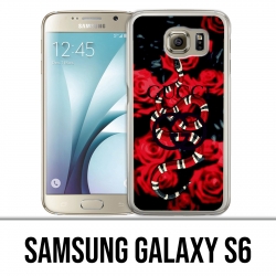 Case Samsung Galaxy S6 - Gucci-Schlange rosa
