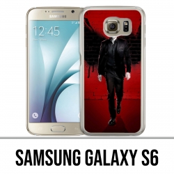 Samsung-Galaxie S6 Hülle - Luzifer-Wandflügel