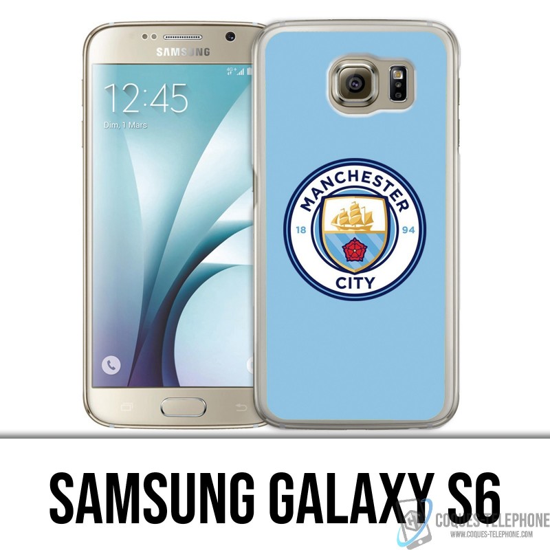 Samsung Galaxy S6 Custodia - Manchester City Football