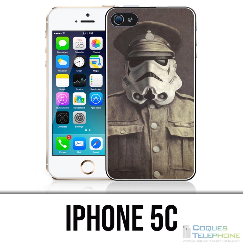 Coque iPhone 5C - Star Wars Vintage Stromtrooper