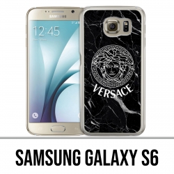 Coque Samsung Galaxy S6 - Versace marbre noir