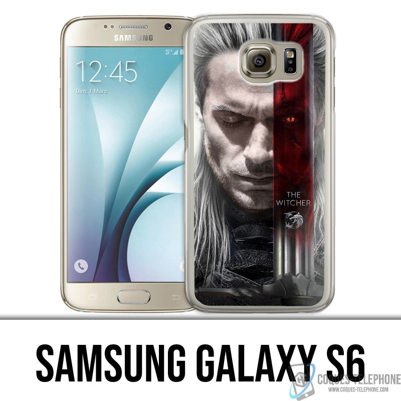 Coque Samsung Galaxy S6 - Witcher lame épée