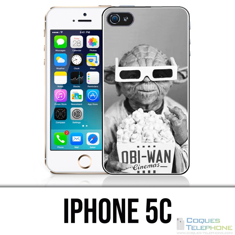 Coque iPhone 5C - Star Wars Yoda CineìMa