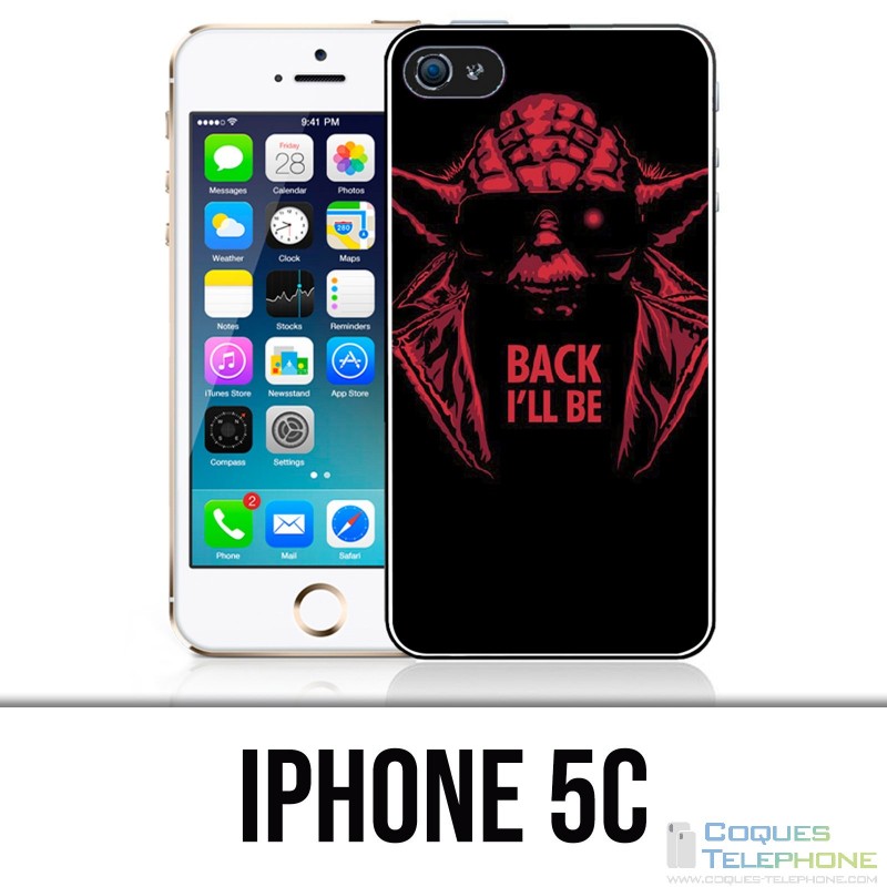 Coque iPhone 5C - Star Wars Yoda Terminator