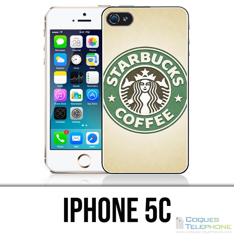 Funda iPhone 5C - Logotipo de Starbucks